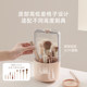 Lift dustproof side open cover makeup brush storage tube