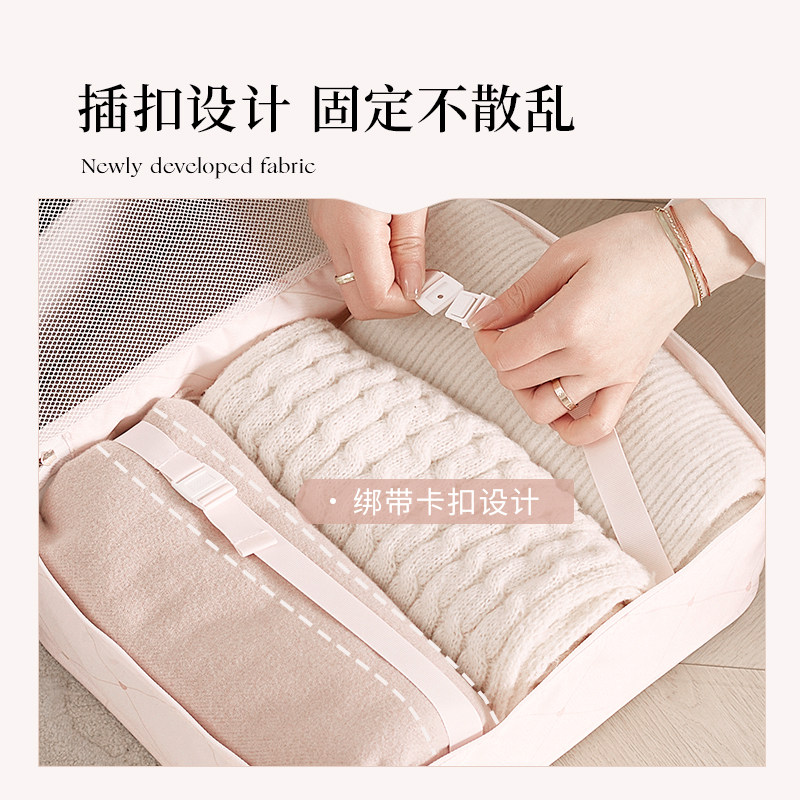 旅行衣物收纳袋衣服分装行李箱收纳整理袋子内衣包旅游用品便携式,淘宝优惠券,粉丝福利购,淘宝优惠卷