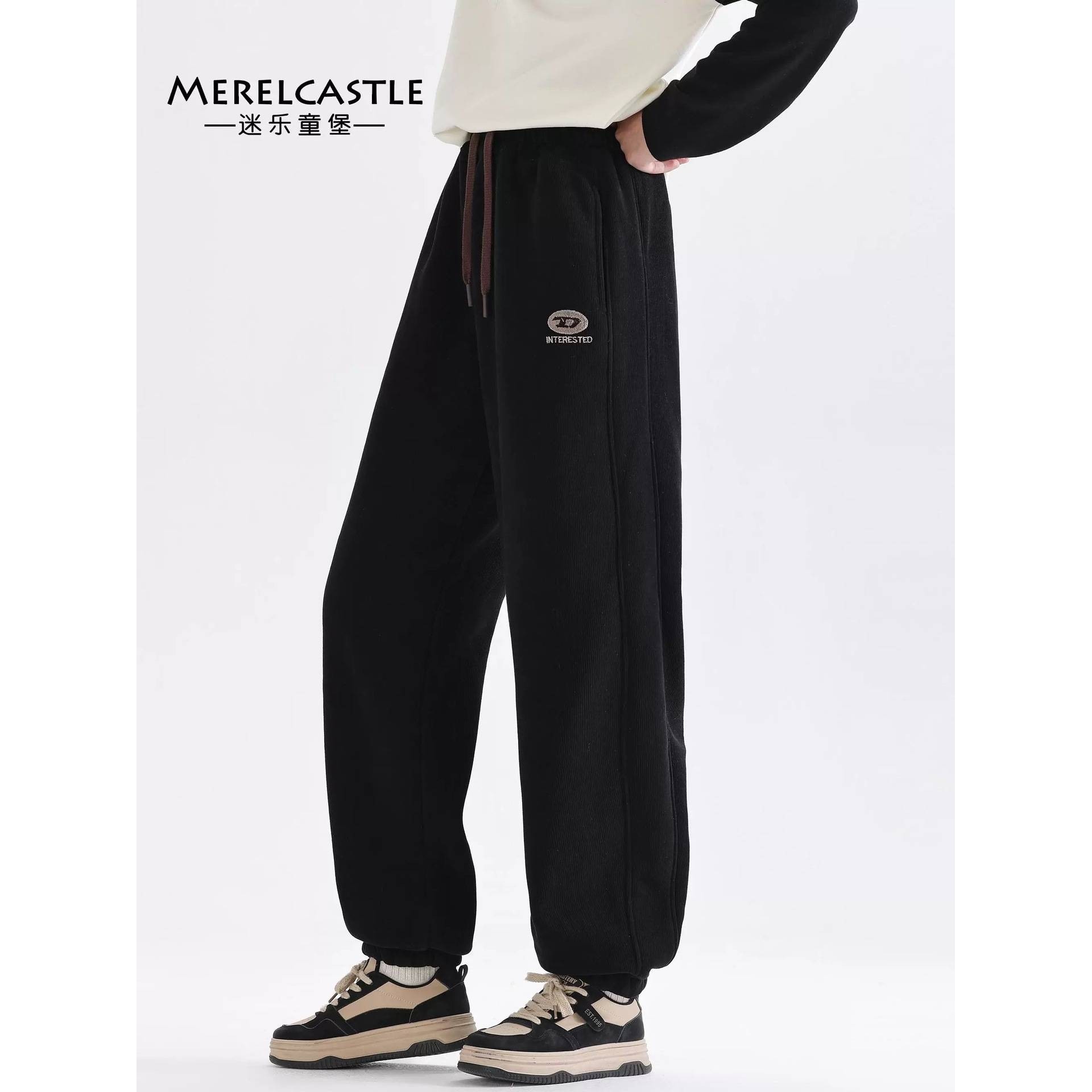 专柜品牌女童加绒裤子秋冬2025新款儿童女孩加厚卫裤大童冬季羊羔,淘宝优惠券,粉丝福利购,淘宝优惠卷