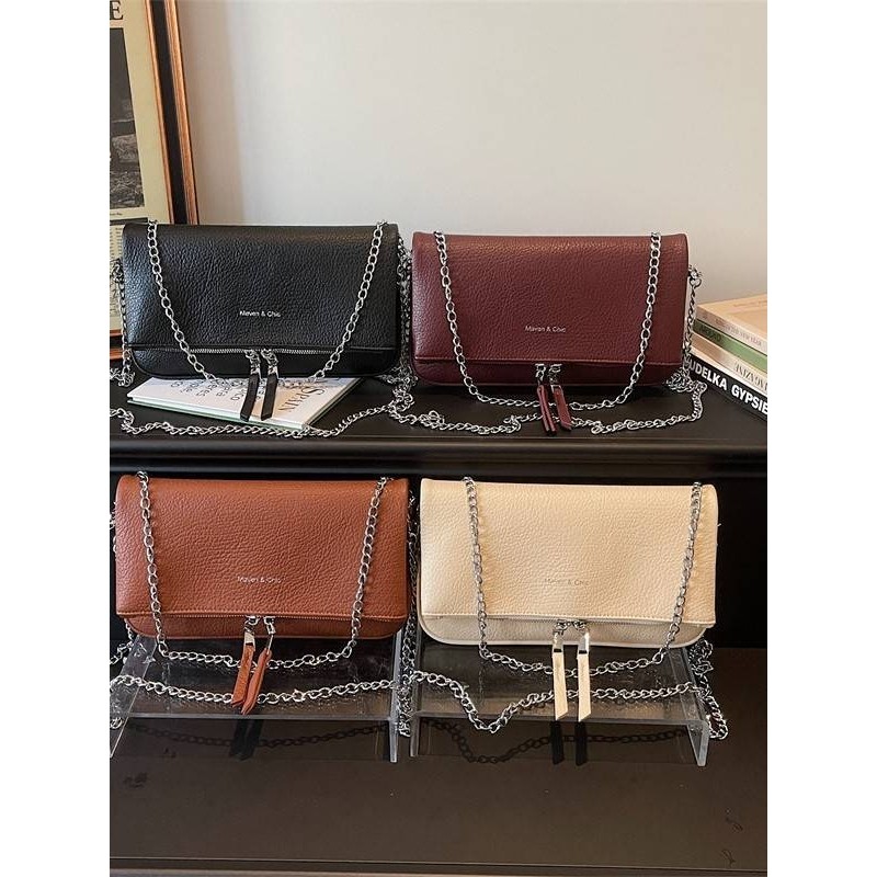 专柜品牌时尚小众链条小方包2025秋冬新款百搭精致通勤日常单肩斜,淘宝优惠券,粉丝福利购,淘宝优惠卷