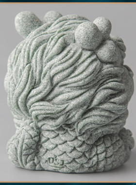 逗兽记青砂石暴富兽国风桌面祝福