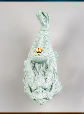 器物志青砂石摆件国潮桌面茶宠