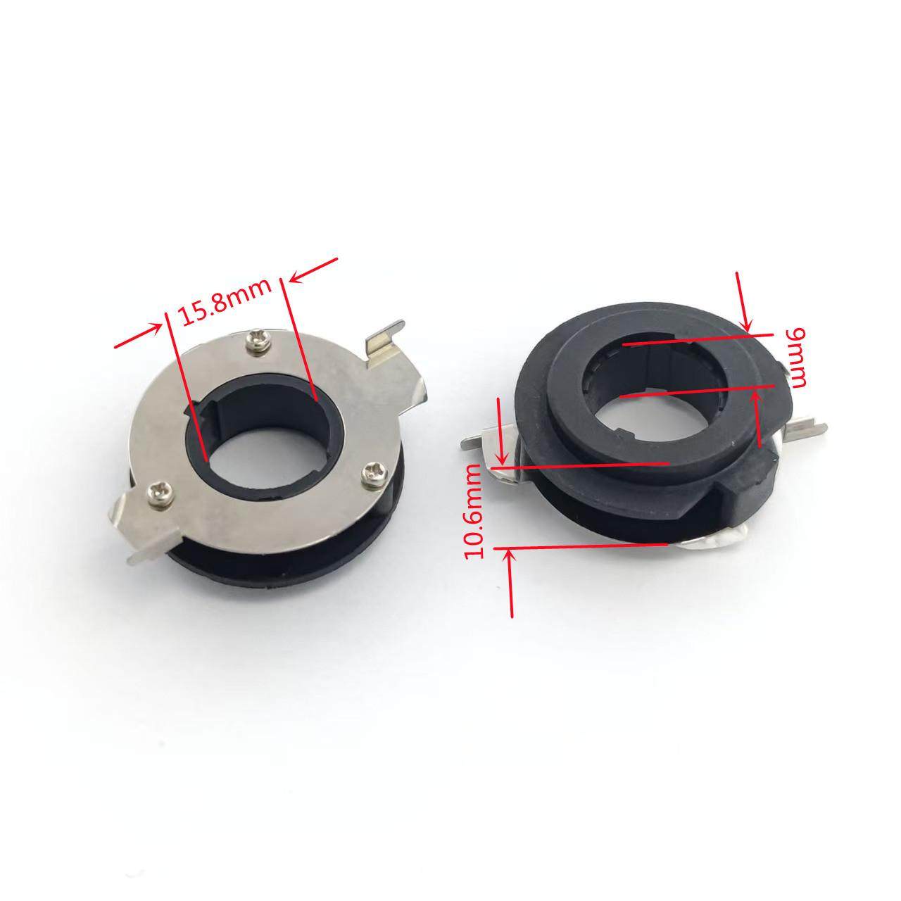 适用日产大众改LED灯H7一体卡座L05卡扣 升级款方便安装卡盘,淘宝优惠券,粉丝福利购,淘宝优惠卷