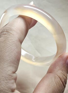 白月光荔枝冻手镯天然玛瑙镯子玉镯女年轻款送闺蜜生日礼物24新款