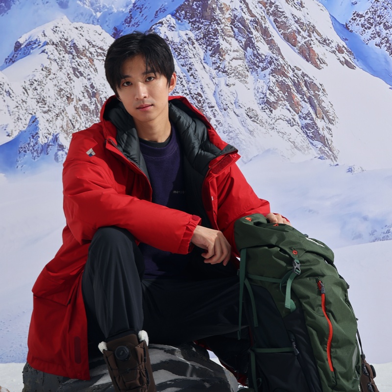 Montbell日本户外男800蓬羽绒大衣GTX加厚保暖探险鹅绒羽绒服