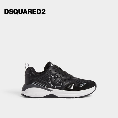 【5折】DSQUARED2/D2次方 2024秋冬系列 男士时尚系带休闲鞋 - 图1