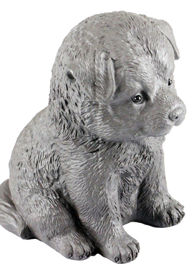 创意陶瓷狗摆件工艺品客厅家居桌