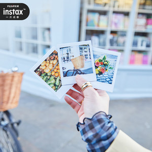 富士拍立得方形白边相纸一次成像相机SQ6/SQ10/SP-3/SQ1/SQ20/SQ40胶片