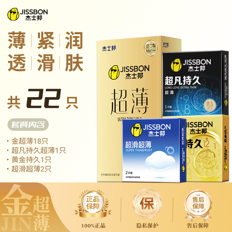 Jissbon Gold Ultraleichte Kondome detail 5