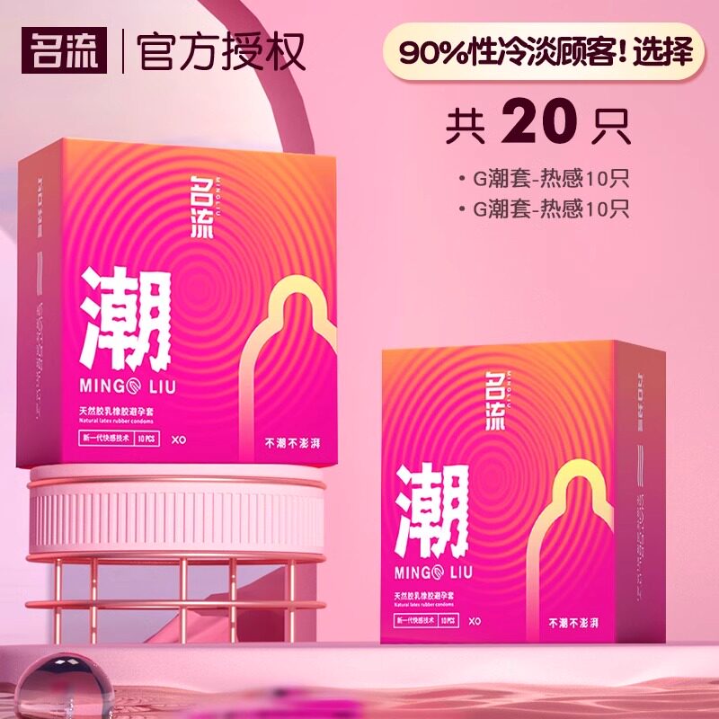 名流 G点刺激超薄热感避孕套 detail 5