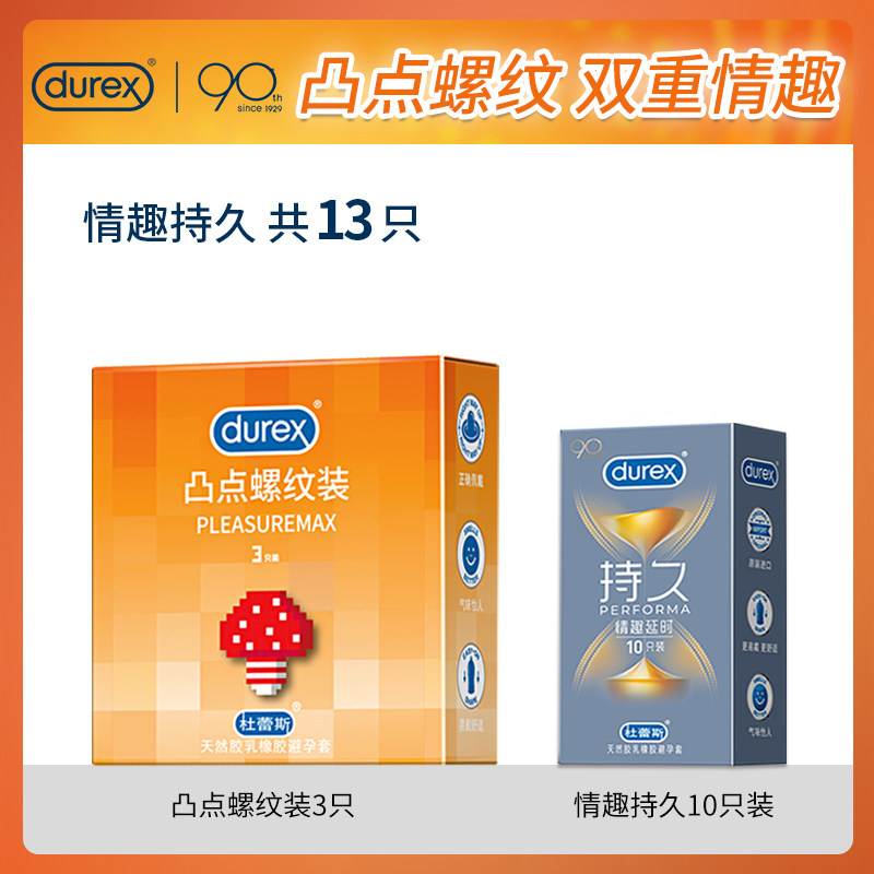 Durex Strukturierte Kondome mit Noppen und Rippen detail 7