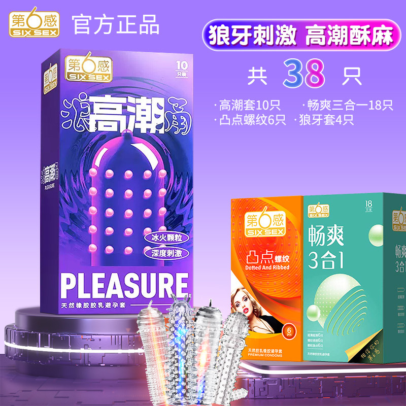 6th Sense Climax Condoms detail 3