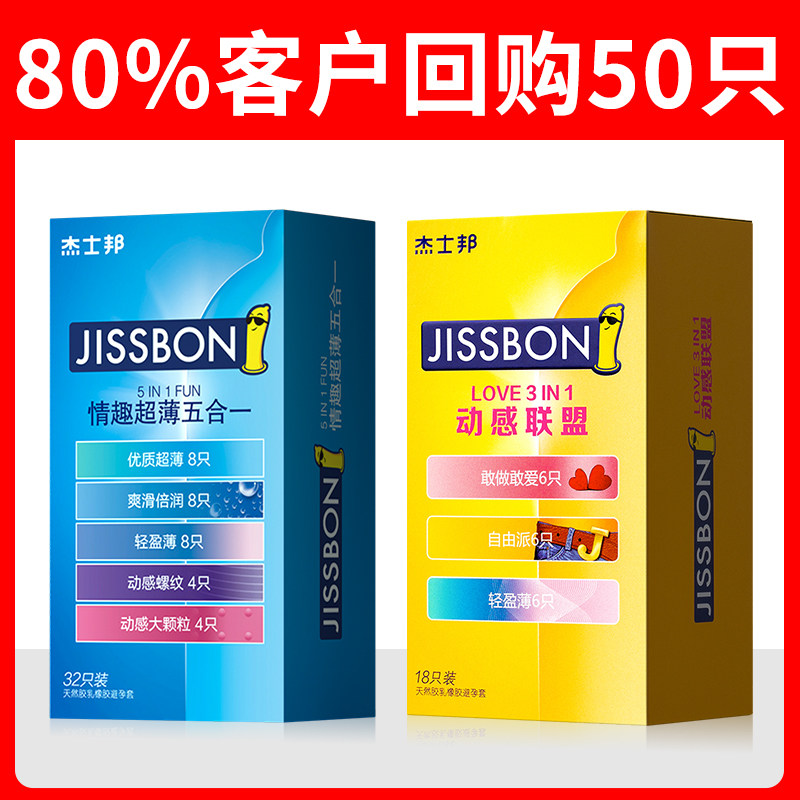 Préservatifs Ultra-Mince Jissbon - Pack de 100 detail 6