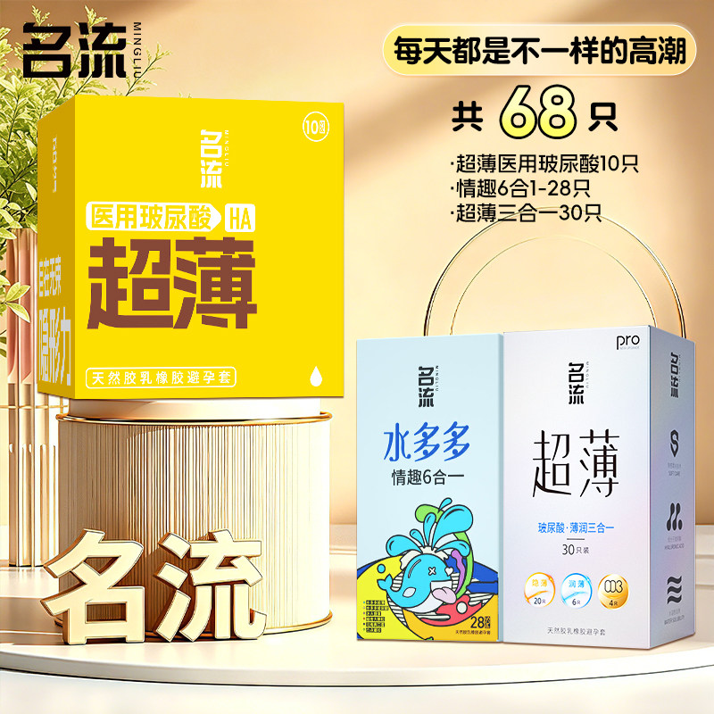 名流001超薄玻尿酸避孕套 detail 8