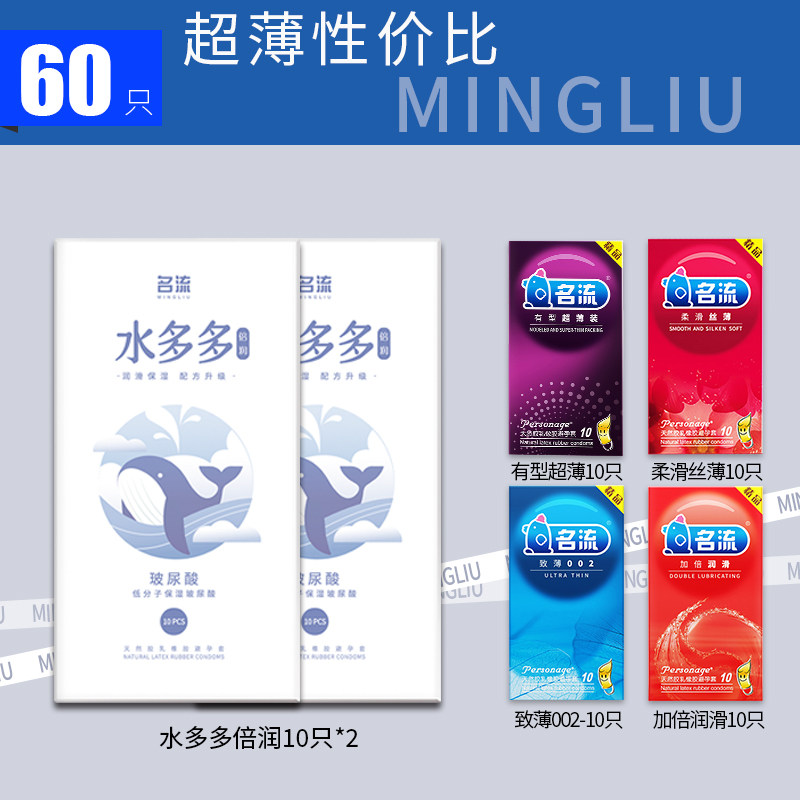 Man Flow Hyaluronic Acid Ultra-Thin Condoms detail 5