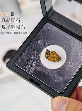 真品陨石科普标本磁性星星礼物