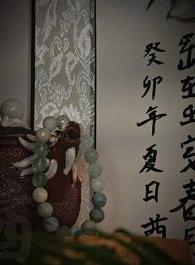 酋长摆摊   妙语连珠·   原创手串水晶磁场礼物配饰小众