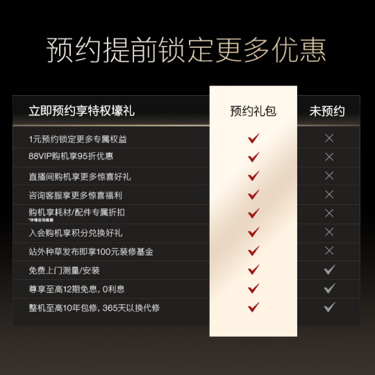 COLMO flagship store exclusive 1 yuan reservation discount for free on-site measurement (one-only shot will not be shipped)