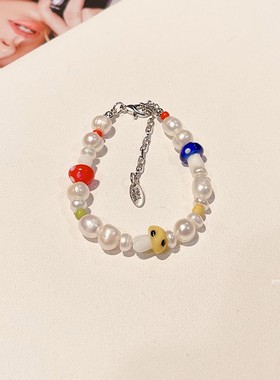 权志龙同款珍珠项链毛衣链情侣