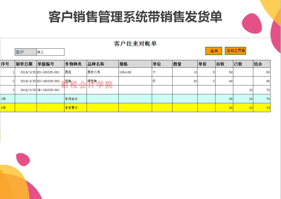 客户销售管理系统带销售发货单 小企业公司做账销售管理财务软件