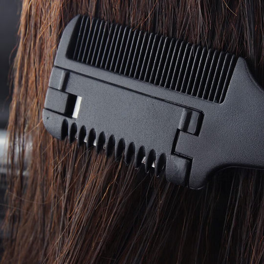 削发器 家用修剪理发刀打薄梳美发削发器削发梳子自己剪刘海工具