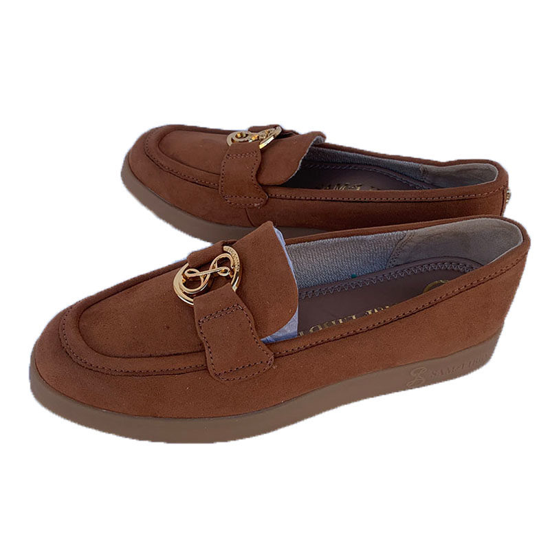 2025新款玛丽珍鞋女一脚蹬乐福鞋舒适平底懒人妈妈鞋外贸大码单鞋,淘宝优惠券,粉丝福利购,淘宝优惠卷