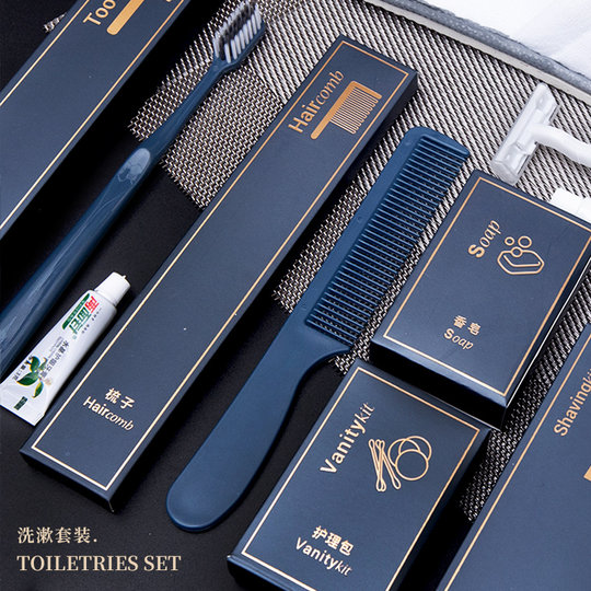 Disposable toothbrush and toothpaste B&B hotel toothbrush shampoo bath slippers special toiletries for hotel rooms