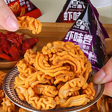 约40包网红八爪烧虾味卷条小包装[5元优惠券]-寻折猪