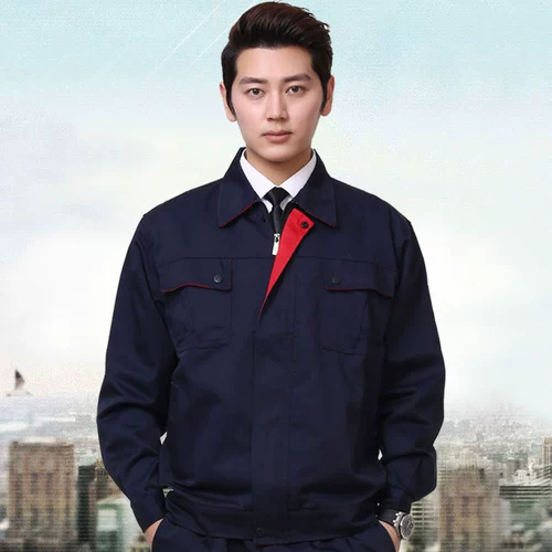 Рабочие, работающие на строительной площадке и рабочей одежде для защиты труда для мужской одежды для мужчин.