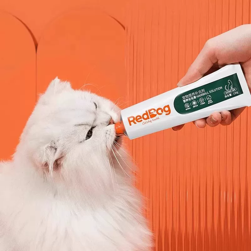 [Red dog fish oil 55ml for dogs and cats omega-3 pet dog cat cod liver oil for shedding fur beautiful coat skin care]