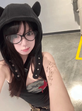【恶魔之角】暗黑炸街氛围感帽子