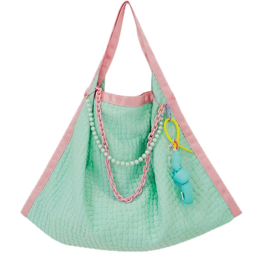 Оригинальная вместительная и большая цепь, подвеска, брендовая портативная сумка на одно плечо, 2 карат