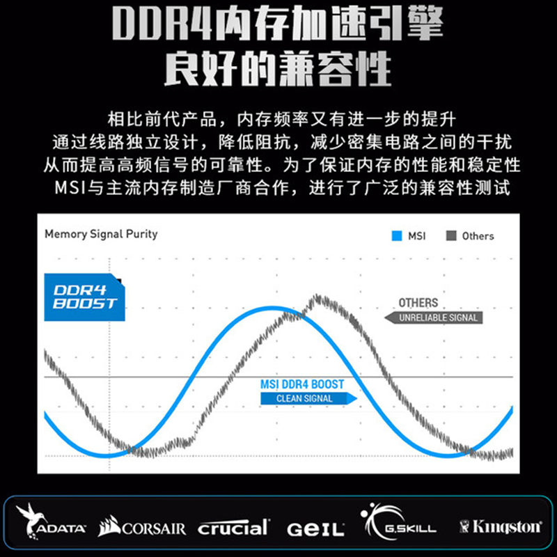 全新微星H510M A PRO-B台式机10700F I7/i510400f主板套装CPU电脑 - 图2