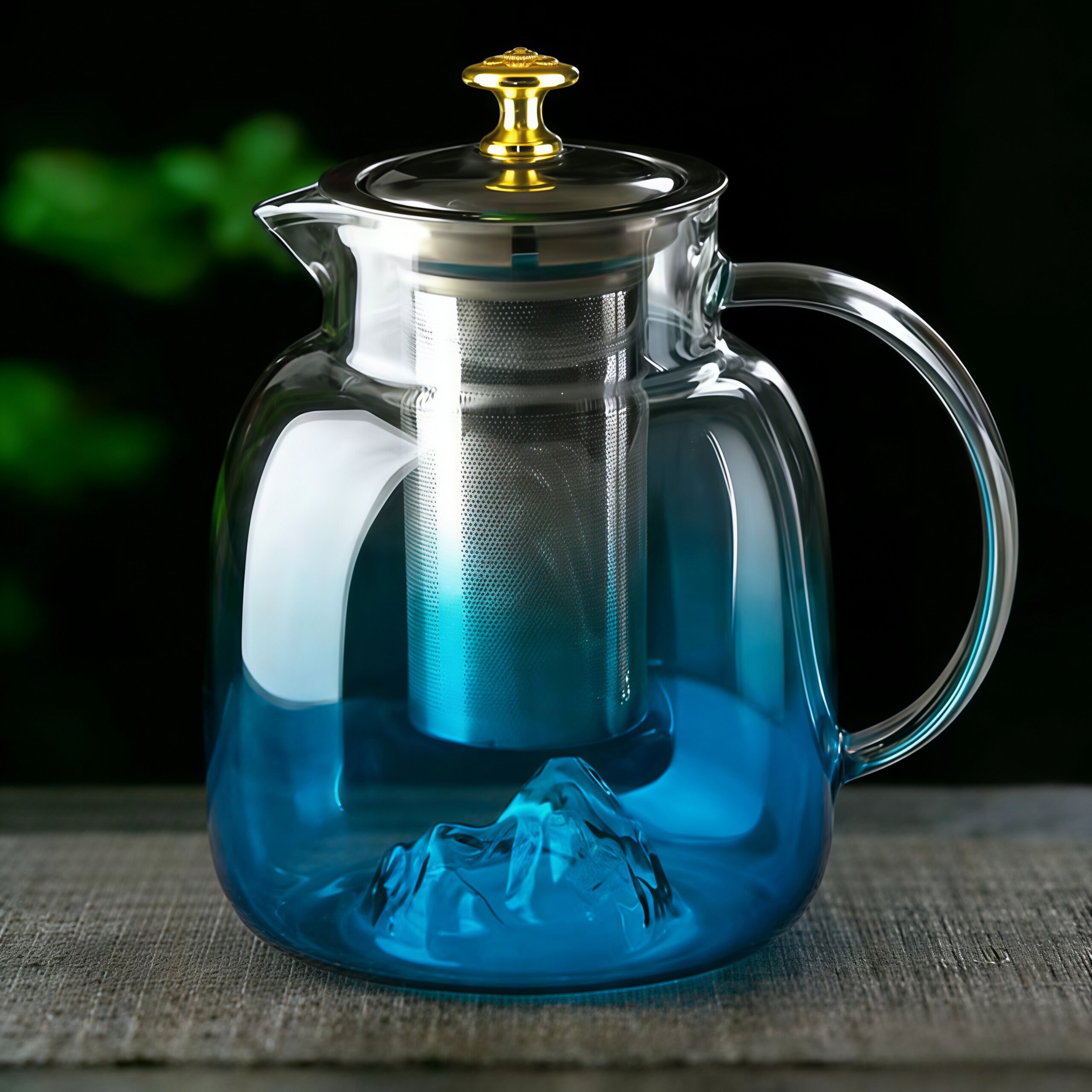 304 extra large thickened glass teapot heat-resistant filter Internet celebrity teapot explosion-proof set open flame household tea making