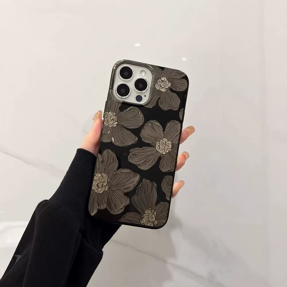 Apple, совместимый iPhone 15, чехол для телефона для мужчин и женщин, с цветами, iphone, 16promax