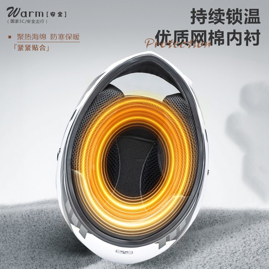 3C-zertifizierter neuer nationaler Standard für winterwarme Elektrofahrzeughelme