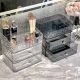 BSD acrylic transparent cosmetic storage rack