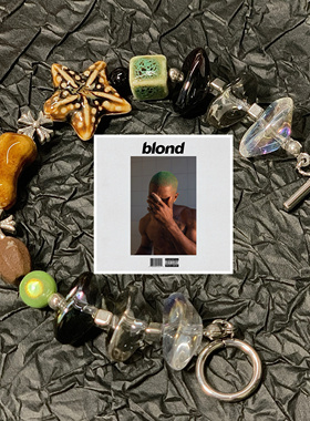 YvetteStudio原创设计blond专辑封面手链法海FrankOcean说唱小众