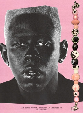 Yvette Studio原创设计Tyler专辑封面手链嘻哈说唱小众饰品