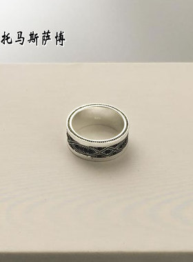 托马斯萨博中国结男士韩版指环