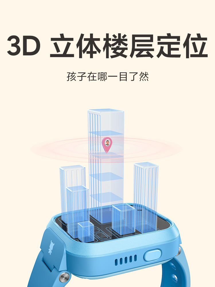 【立即抢购】Xiaomi/米兔儿童手表6X 3D楼层定位高清双摄 4g通小-图2