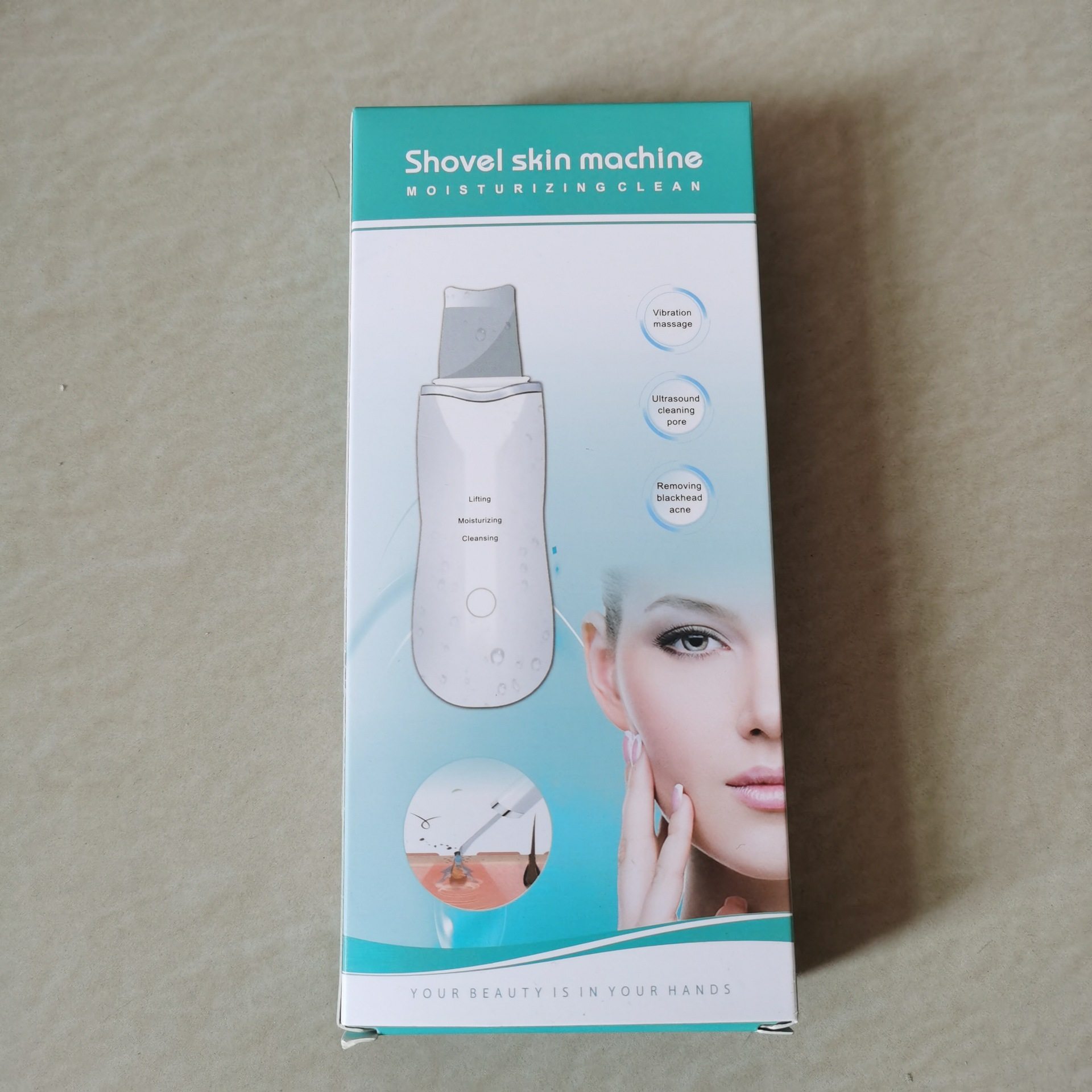 跨境美容仪电动超声波清洁仪黑头铲吸黑头神器毛孔清洁铲皮刀家用,淘宝优惠券,粉丝福利购,淘宝优惠卷