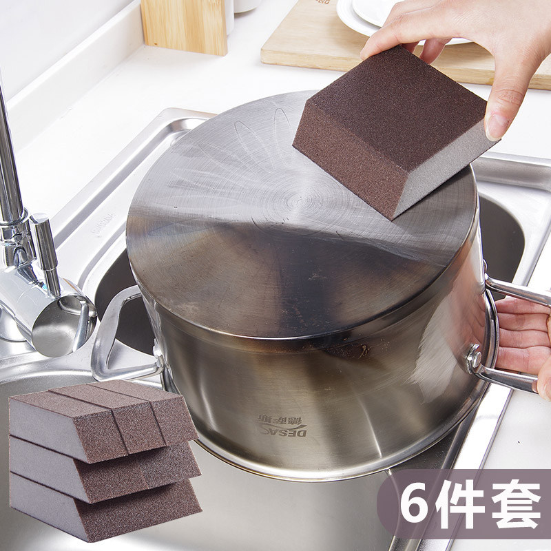 纳米金钢砂魔力擦海棉擦去污洗碗海绵耐用刷锅神器洗锅底黑垢除垢,淘宝优惠券,粉丝福利购,淘宝优惠卷