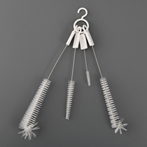 Wash Cup Clean Theorizer Wash Teapot Mouth Tea Cup Straw Brush Suit Hard Hush Kitchen Cup Lid Slit Cleaning Brush