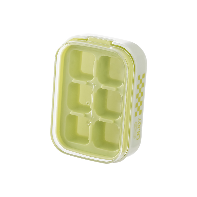 冰格模具硅胶软家用冰箱制冰盒子辅食小按压带盖冻冰块神器食品级 - 图3