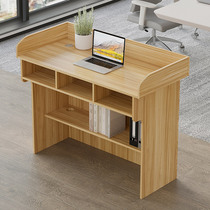 Lectern Lecture School Lecture desk Conference room Chair Desk Chair Desk Training Lecture Classroom Teachers lecture desk
