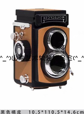 现代复古摄影主题托盘装饰画软装组合搭配创意摆件桌面客厅样板间