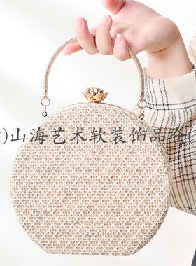 样板房间玄关镂空柜子帽子软装饰品组合摆件轻奢绿色主题搭景道具