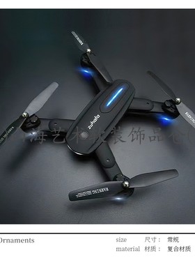 样板房卧室飘窗书桌男女主旅游摄影音乐主题软装收纳饰品组合摆件