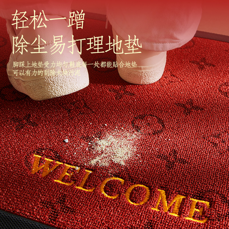 地垫入户门垫2026年新款高端别墅大门口玄关地毯耐脏蹭土免洗脚垫,淘宝优惠券,粉丝福利购,淘宝优惠卷